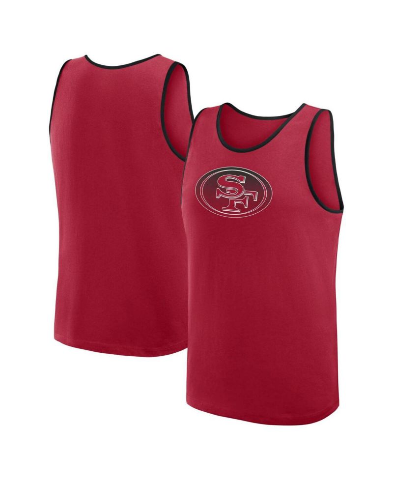 Men's Scarlet San Francisco 49ers Unmatched Success Tank Top