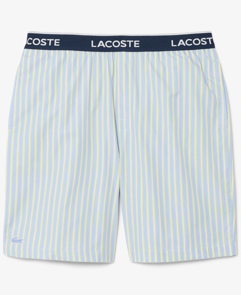 Men's Loungewear Striped Straight-Fit Shorts