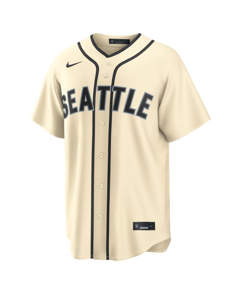 Men's Cal Raleigh Cream Seattle Mariners Alternate Replica Jersey