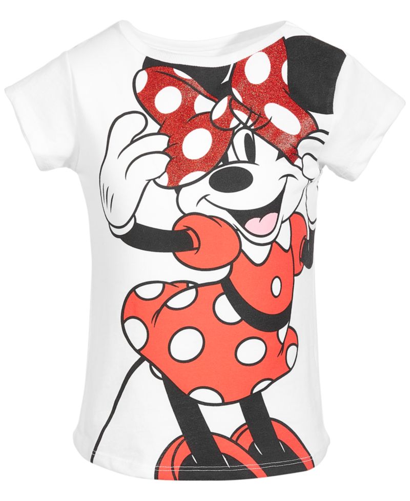 Girls' 4-6X Minnie Mouse Short-Sleeve T-Shirt