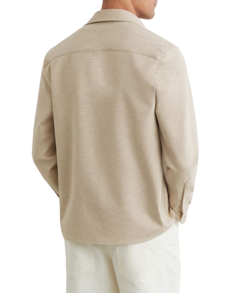 Men's Mcshane Twin-Pocket Button-Through Overshirt