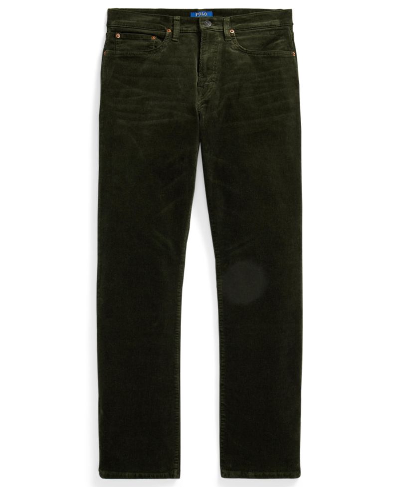 Men's Hampton Stretch Straight-Leg Corduroy Pants
