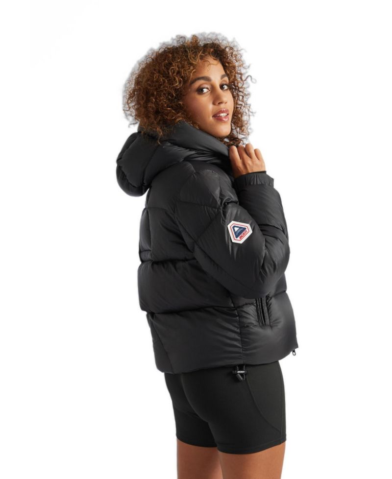 Women's High Collar Puffer Jacket