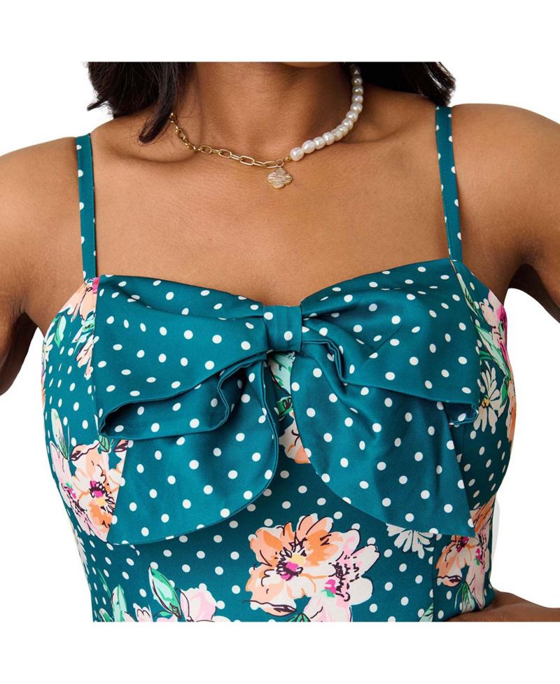 Plus Size 1950s Sweetheart Swing Dress
