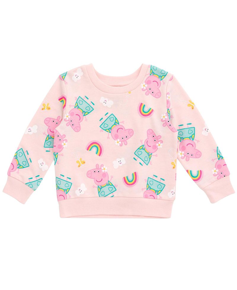 Girls French Terry Sweatshirt Toddler |Child