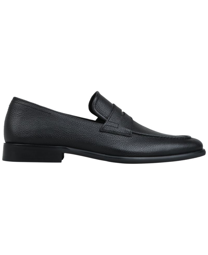 Men's Genuine Leather Slip-On Penny Loafers