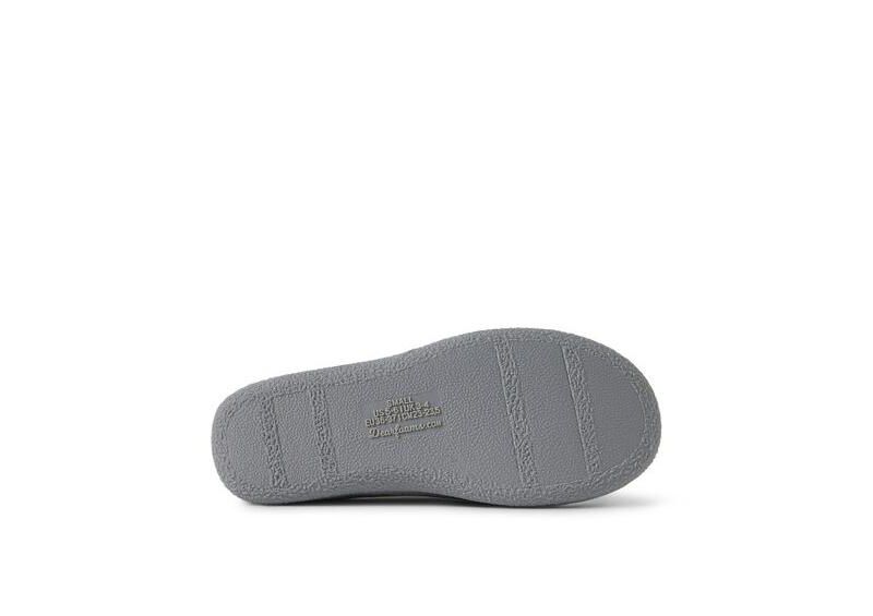 Women's Lacey Rib Knit House Shoe Clog Slipper