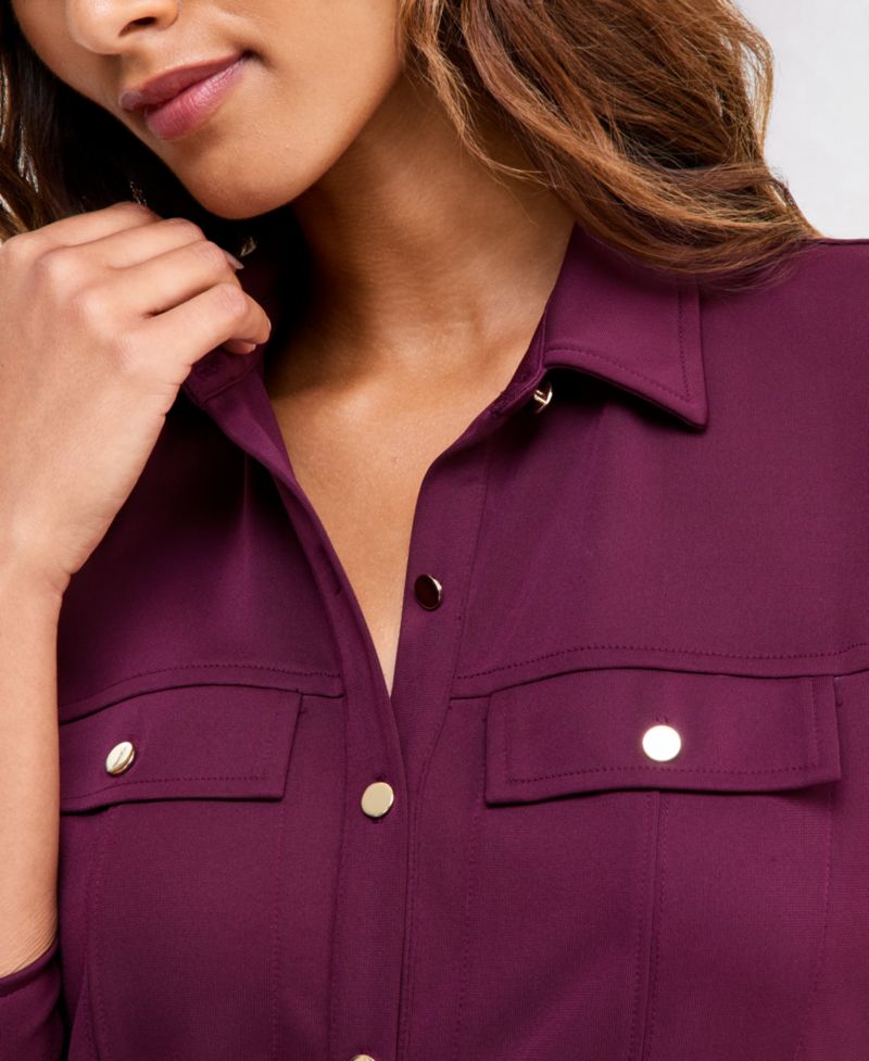 Women's Knit Utility Shirt