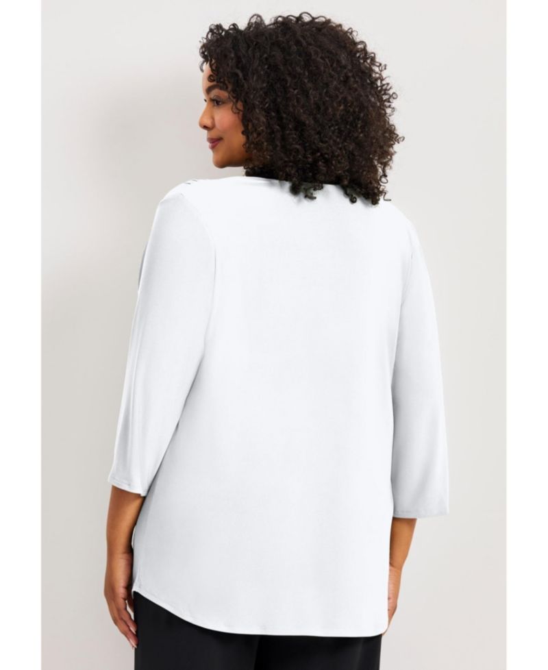 Plus Size Audrey Tunic Casual Women's Top