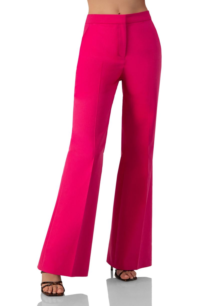 Women's Flared Semi-Bell Bottom Pants