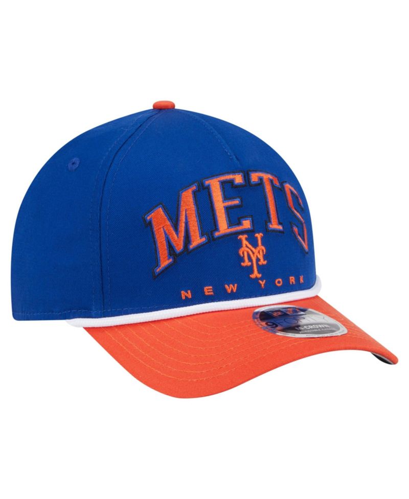 Men's Royal/Orange New York Mets Arch 9FORTY A-Frame M-Crown Adjustable Hat