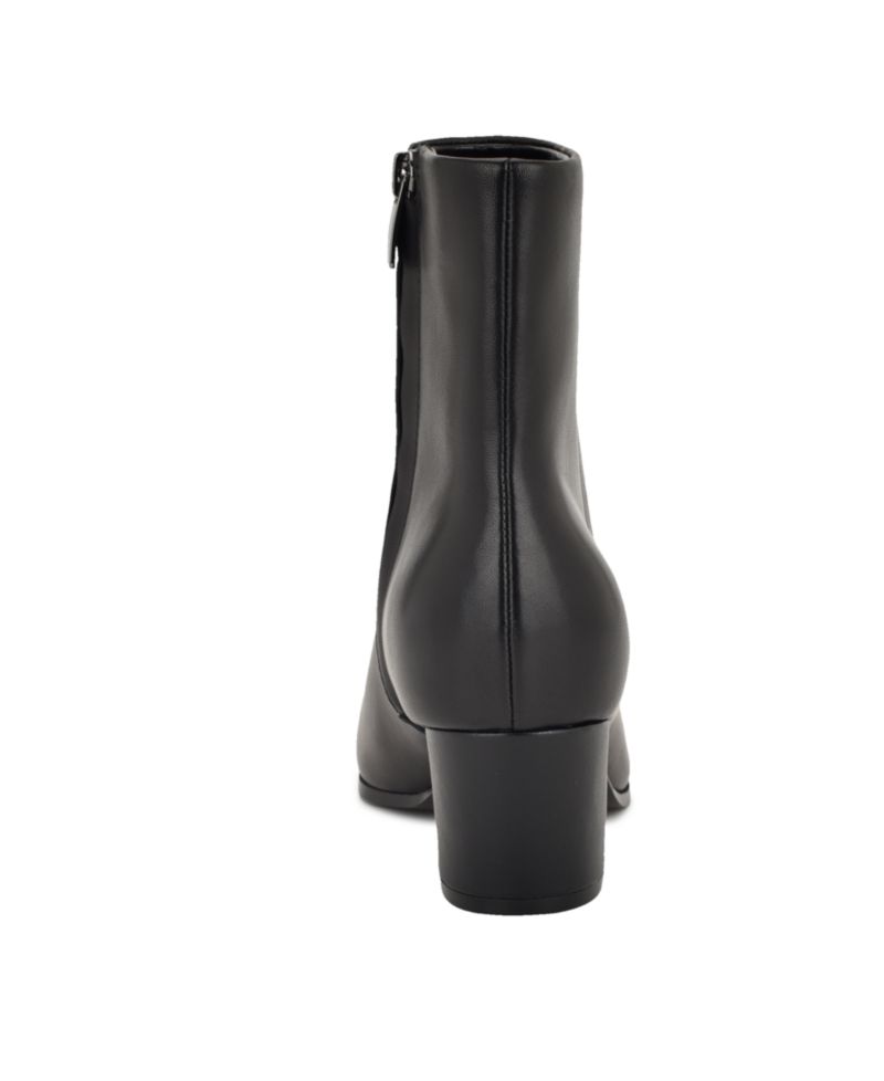 Women's Savie Leather Block Heel Booties