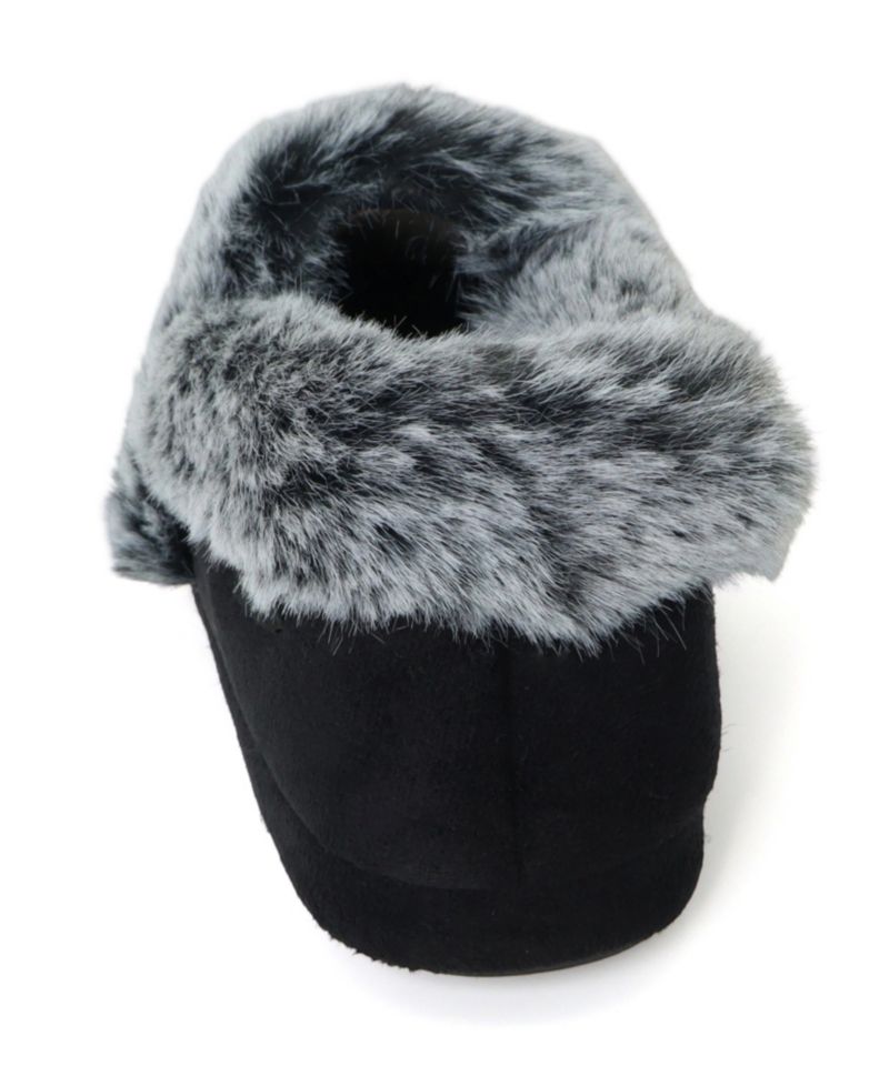Women's Blake Microsuede Faux-Fur Indoor-Outdoor Clog Slippers