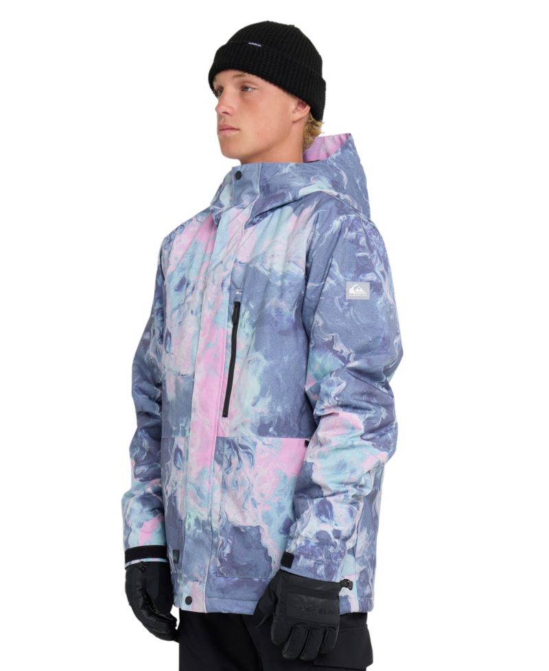 Men's Mission Printed Long-Sleeve Jacket