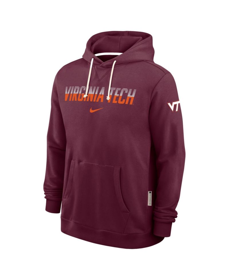 Men's Virginia Tech Hokies Sideline Standard Issue Heavyweight French-Terry Hoodie