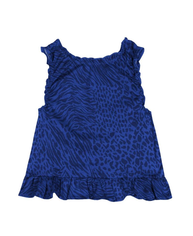 Baby Boys and Girls 2-Piece Royal Chicago Cubs Playground Dress and Bloomers Set