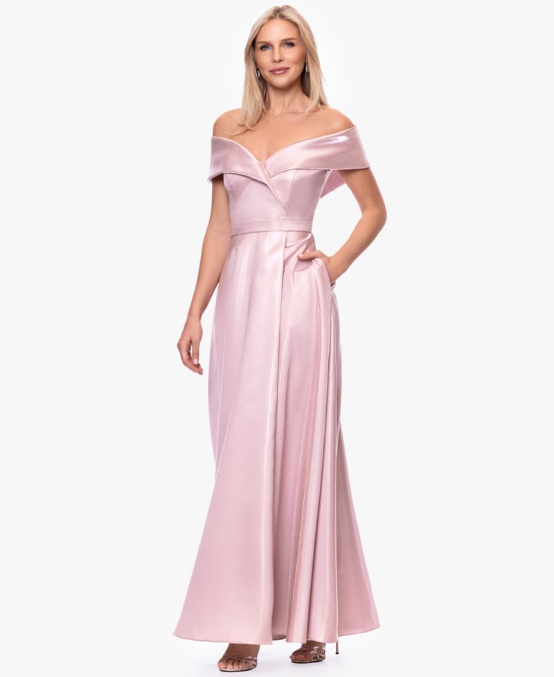Women's Off-The-Shoulder Ball Gown