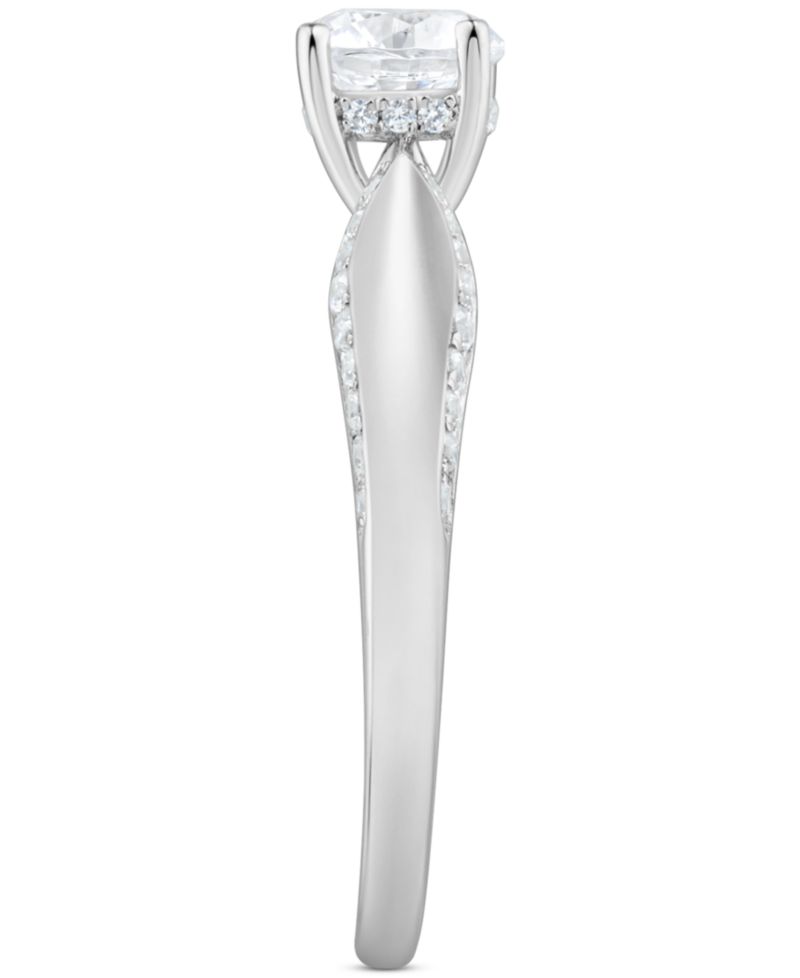 Diamond Engagement Ring (1 ct. t.w.) in 14K White Gold