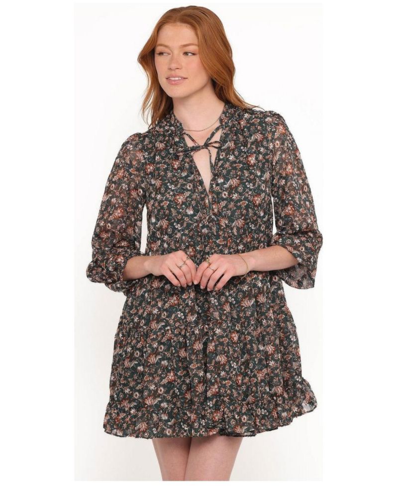 Women's Jinny Long Sleeve Mini Dress