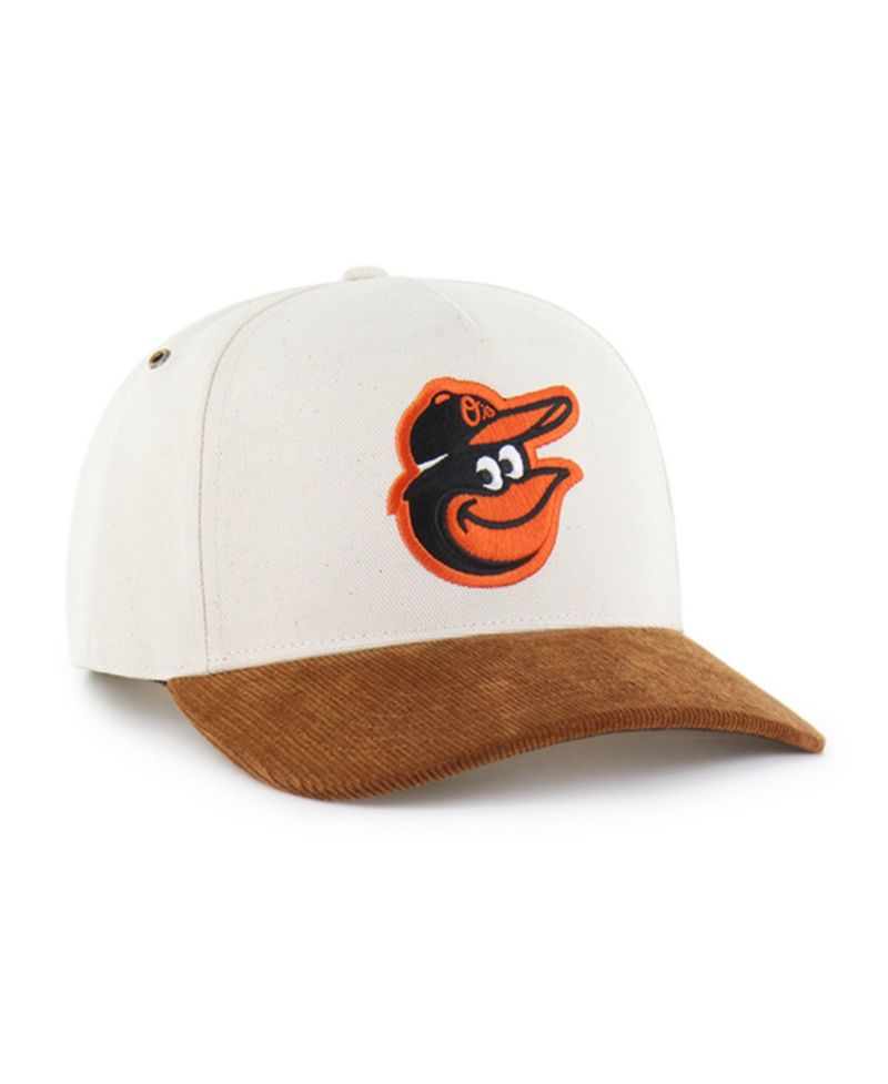 Carhartt X '47 Men's Natural/Brown Baltimore Orioles Undyed Relaxed Hitch Adjustable Hat