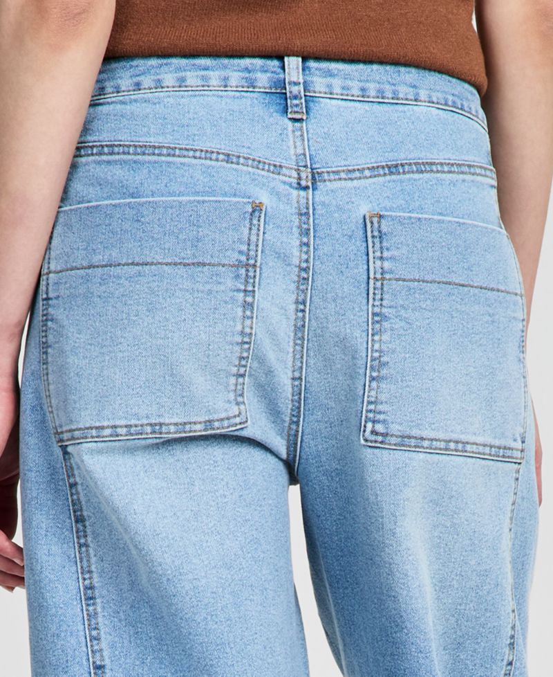 Petite Barrel Jeans