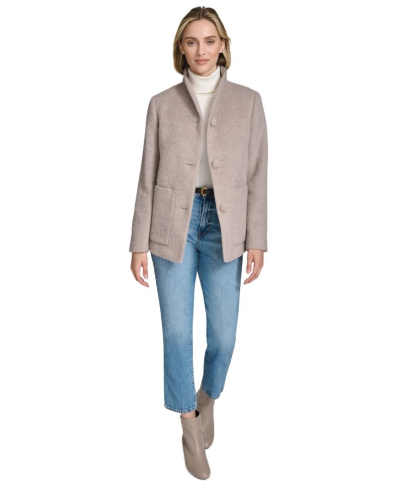 Women's Piper Button Front Wool Blend Jacket