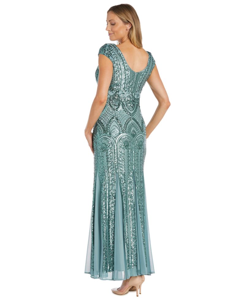 Petite Beaded Maxi Dress