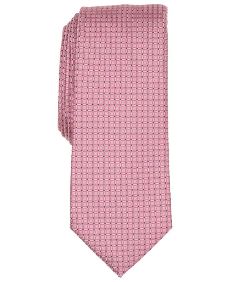 Men's Iseo Dot Pattern Slim Tie