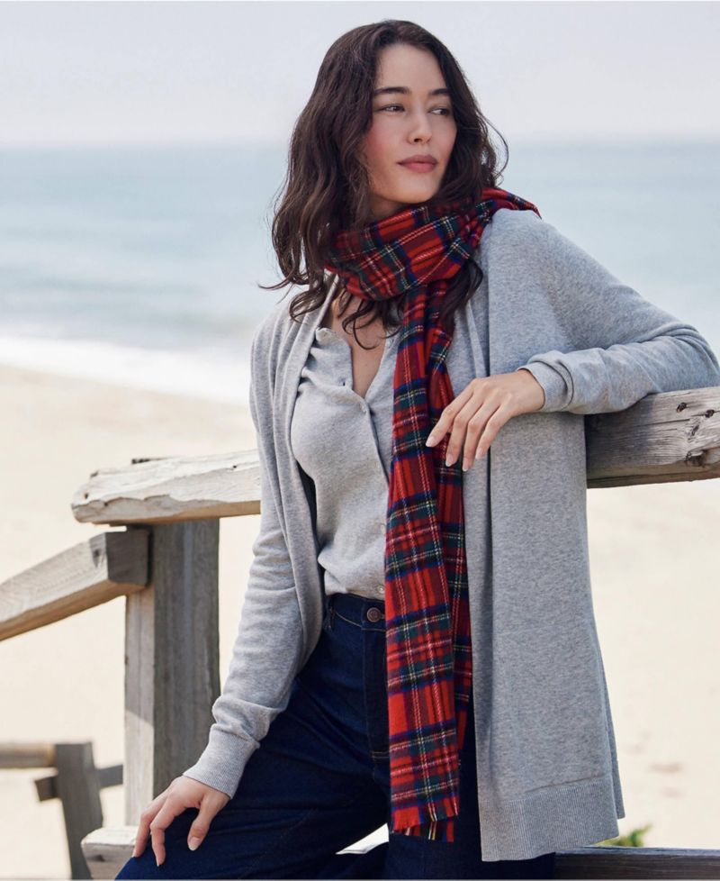 Women's Long Sleeve Open Long Cardigan Sweater