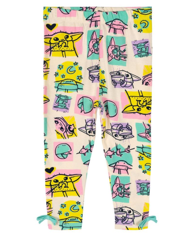 Grogu Girl's 5-16 2-Piece T-Shirt and Leggings Set