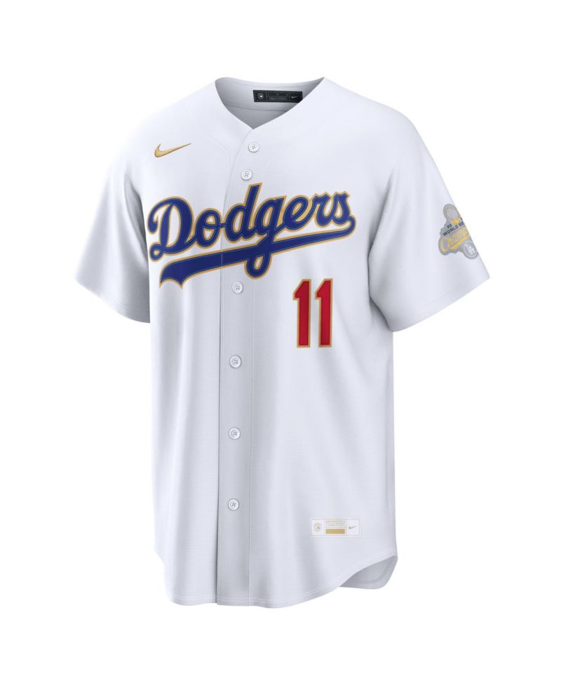 Men's Roki Sasaki White Los Angeles Dodgers 2026 Gold Collection Stadium Jersey