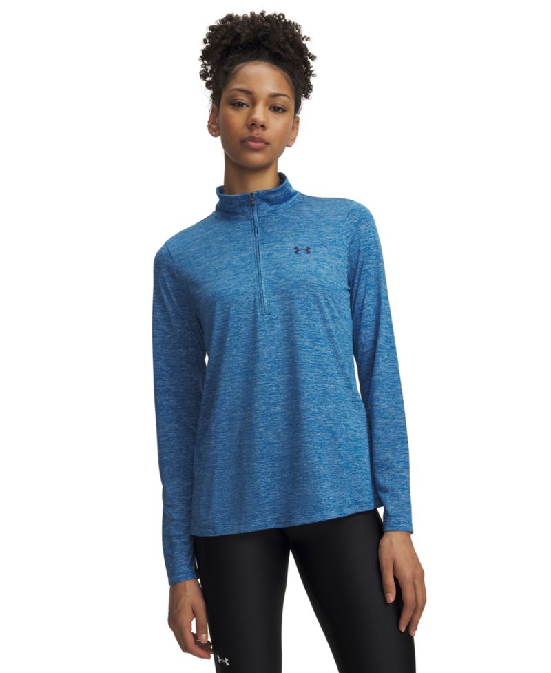 Women's Twist Tech Quarter-Zip Logo Top