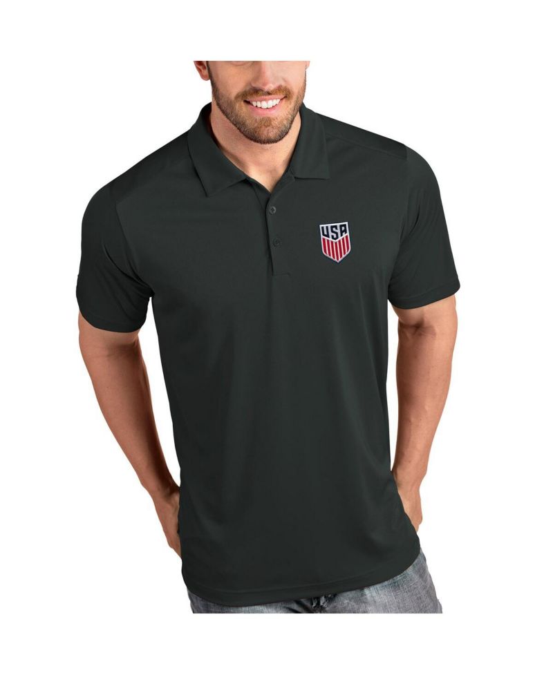 Men's Charcoal USMNT Tribute Polo Shirt