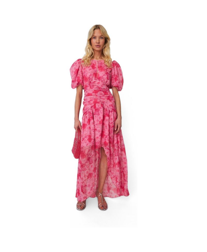 Women's Elaine Floral High-Low Maxi Dress
