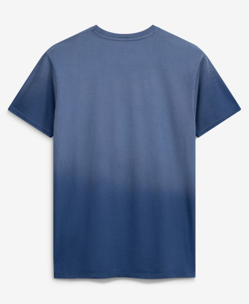 Men's and Women's Royal Golden State Warriors Bingham Sun-Fade T-Shirt