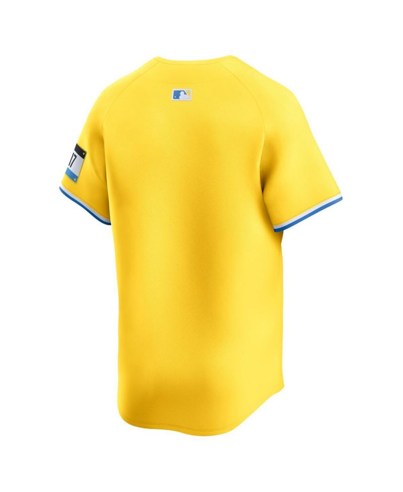 Men's Gold Boston Red Sox City Connect Limited Jersey