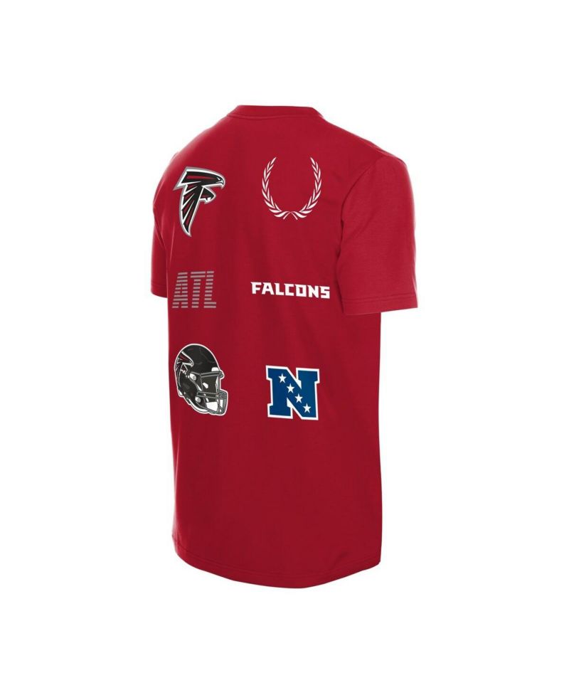 Men's Red Atlanta Falcons Match T-Shirt