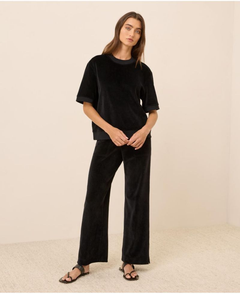 Women's Organic Cotton Velour T-Shirt