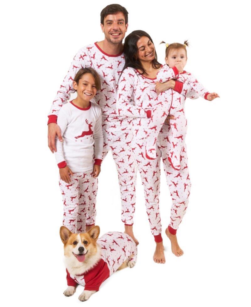 Big & Tall Men s Two Piece Cotton Holiday Pajamas