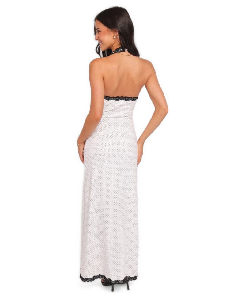 Women's Conrad Halter Polka-Dot Maxi Dress