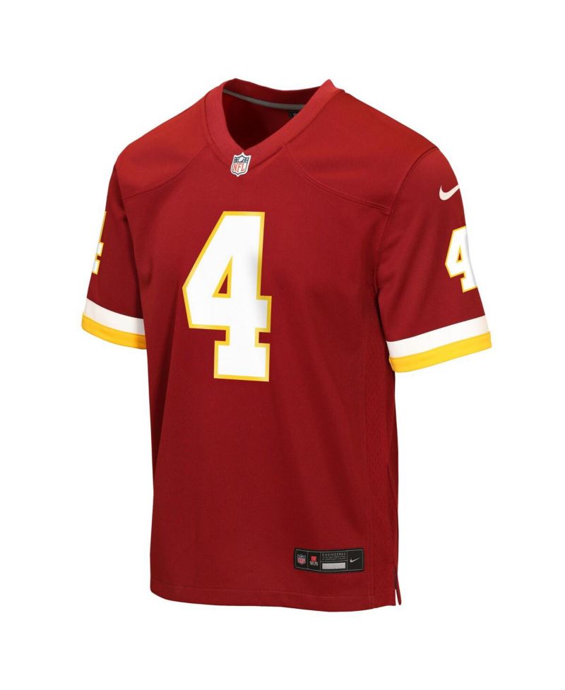 Big Boys and Girls Frankie Luvu Burgundy Washington Commanders Game Jersey