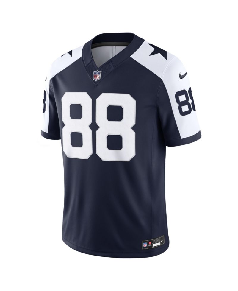 Men's CeeDee Lamb Navy Dallas Cowboys Alternate Vapor F.U.S.E. Stitched Limited Jersey