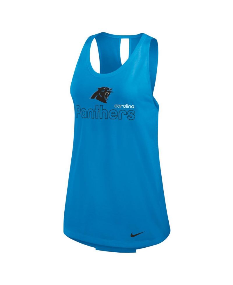 Women's Blue Carolina Panthers Performance Tank Top