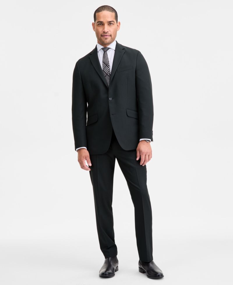 Men's Techni-Cole Slim-Fit Stretch Fall 2-Piece Suit