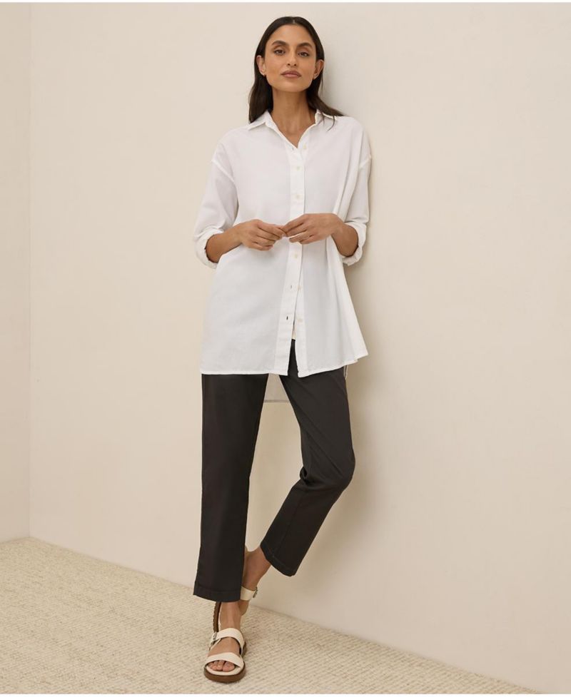 Women's Cotton Sunset Lightweight Cotton Oversized Shirt