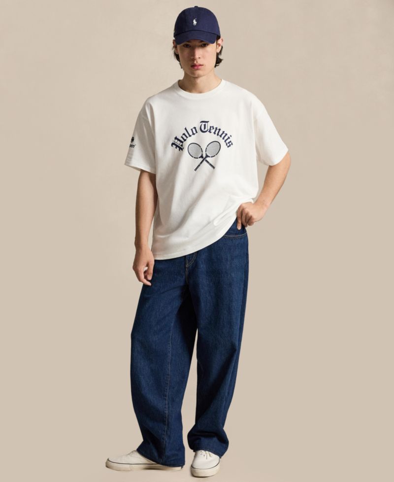 Men's US Open Regular Fit Polo Tennis T-Shirt