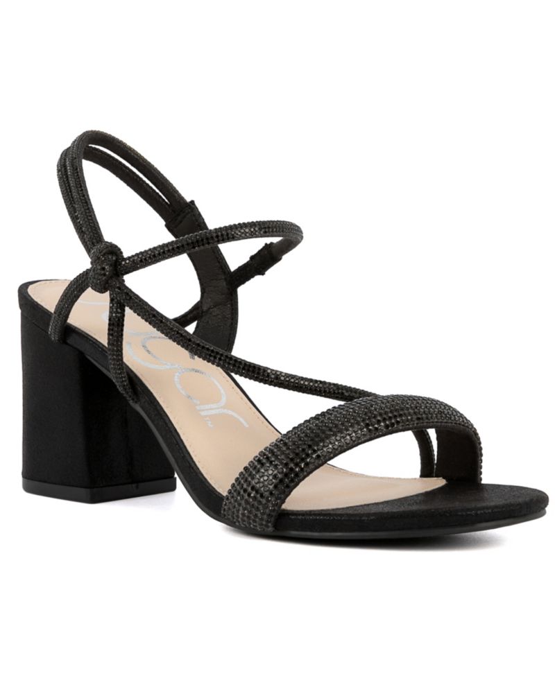 Women's Neeve Open Toe Rhinestone Dress Sandals