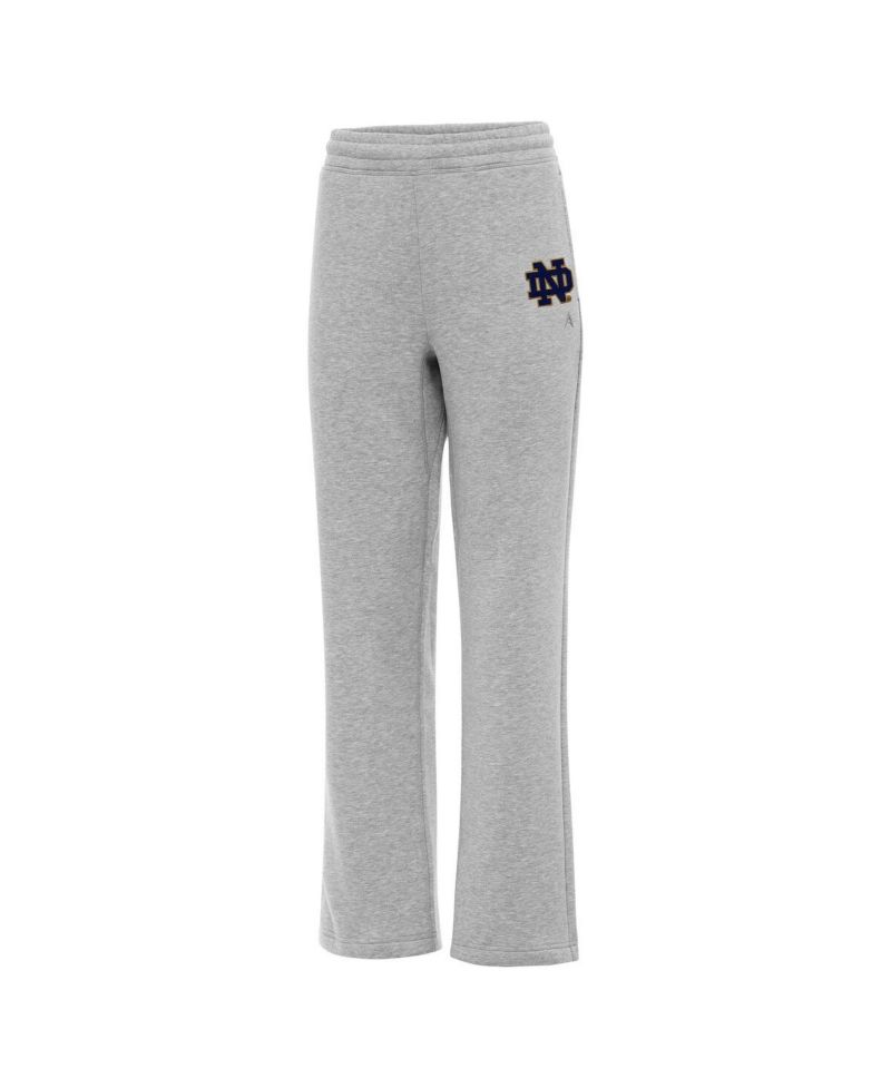 Women's Heather Gray Notre Dame Fighting Irish Victory Sweatpants