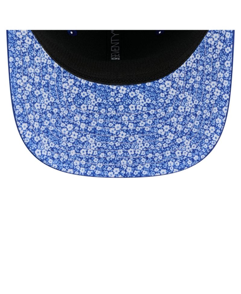 Men's Royal Chicago Cubs Floral Patch 9SEVENTY Adjustable Hat