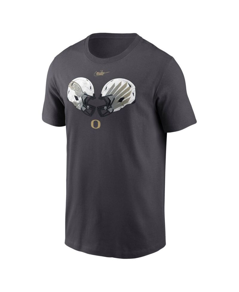 Men's Anthracite Oregon Ducks Shoe Duck Unstoppable Force Dri-FIT T-Shirt